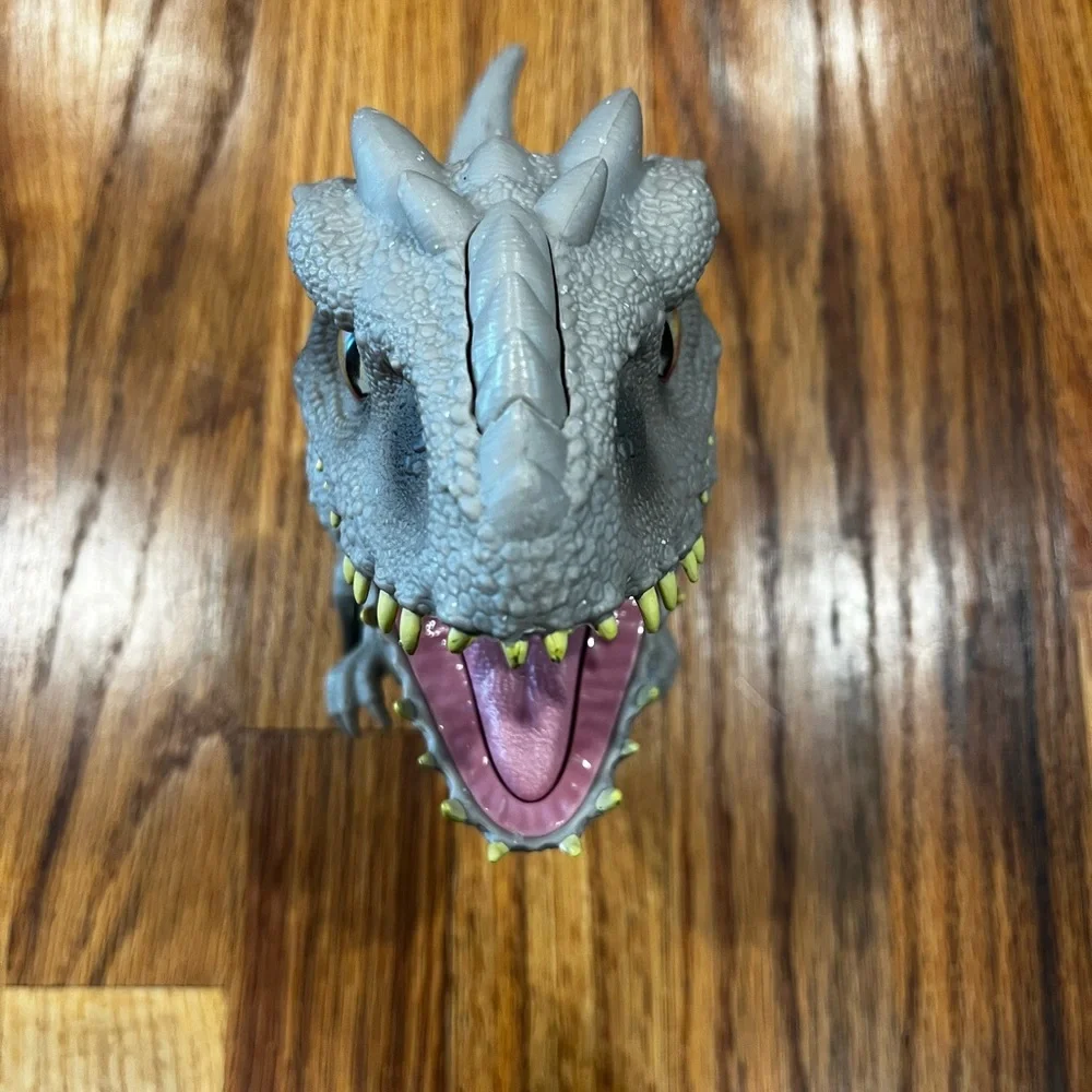 Mattel Jurassic World Toys Camp Cretaceous Feeding Frenzy roaring Indominus Rex‎